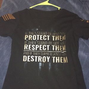 Grunt style female shirt